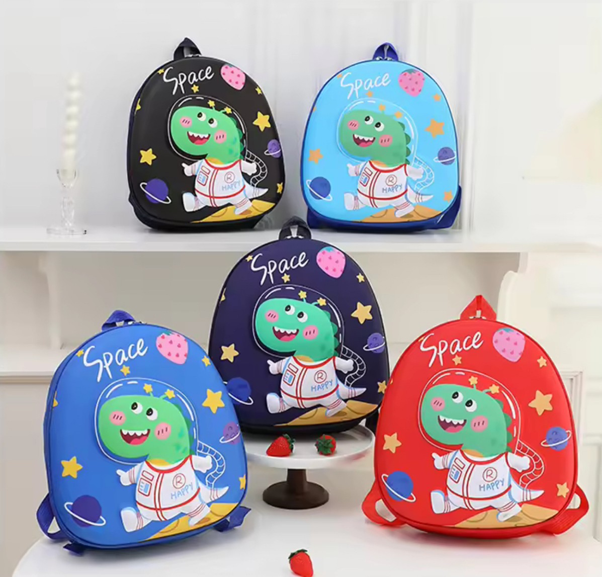 Dino, Space & Unicorn School Bag